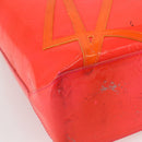 LOUIS VUITTON Monogram Vernis Fluo Reade MM Hand Bag Pink M91900 LV Auth 172626-9