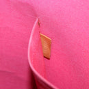 LOUIS VUITTON Monogram Vernis Fluo Reade MM Hand Bag Pink M91900 LV Auth 172626-12