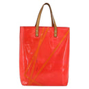 LOUIS VUITTON Monogram Vernis Fluo Reade MM Hand Bag Pink M91900 LV Auth 172626-13