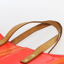 LOUIS VUITTON Monogram Vernis Fluo Reade MM Hand Bag Pink M91900 LV Auth 172626-8
