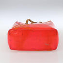 LOUIS VUITTON Monogram Vernis Fluo Reade MM Hand Bag Pink M91900 LV Auth 172626-5