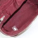 CHANEL Matelasse Chain Backpack Leather Bordeaux Silver CC Auth 172627A-20