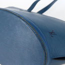 LOUIS VUITTON Epi Saint Jacques Shopping Schultertasche Blau M52275 LV Auth 172629-10