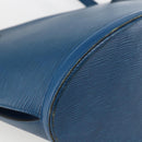 LOUIS VUITTON Epi Saint Jacques Shopping Schultertasche Blau M52275 LV Auth 172629-11