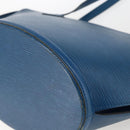 LOUIS VUITTON Epi Saint Jacques Shopping Schultertasche Blau M52275 LV Auth 172629-12