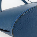 LOUIS VUITTON Epi Saint Jacques Shopping Schultertasche Blau M52275 LV Auth 172629-13
