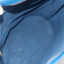 LOUIS VUITTON Epi Saint Jacques Shopping Schultertasche Blau M52275 LV Auth 172629-16