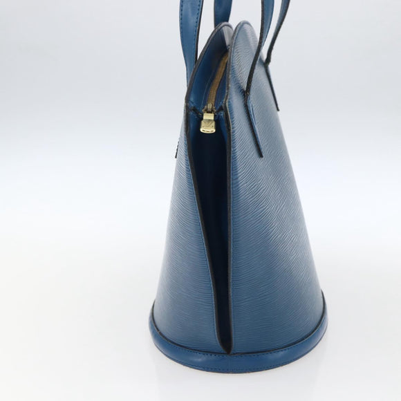 LOUIS VUITTON Epi Saint Jacques Shopping Schultertasche Blau M52275 LV Auth 172629