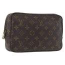 LOUIS VUITTON Monogram Trousse Toilette 23 Clutch Bag M47524 LV Auth 172657-1