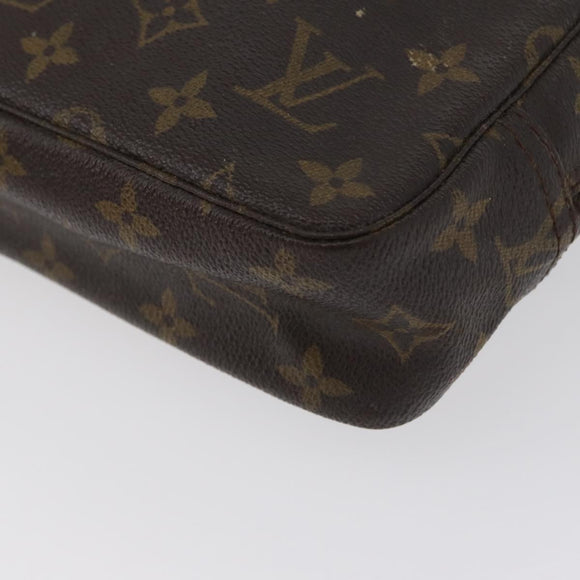 LOUIS VUITTON Monogram Trousse Toilette 23 Clutch Bag M47524 LV Auth 172657