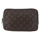 LOUIS VUITTON Monogram Trousse Toilette 23 Clutch Bag M47524 LV Auth 172657-13