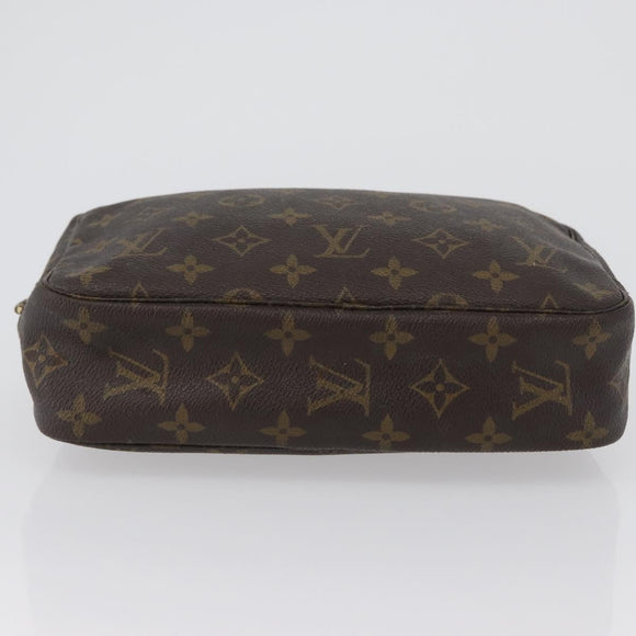 LOUIS VUITTON Monogram Trousse Toilette 23 Clutch Bag M47524 LV Auth 172657