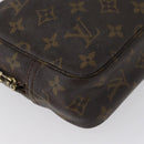 LOUIS VUITTON Monogram Trousse Toilette 23 Clutch Bag M47524 LV Auth 172657-8