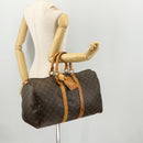 LOUIS VUITTON Monogram Keepall 45 Boston Bag M41428 LV Auth 172659-24