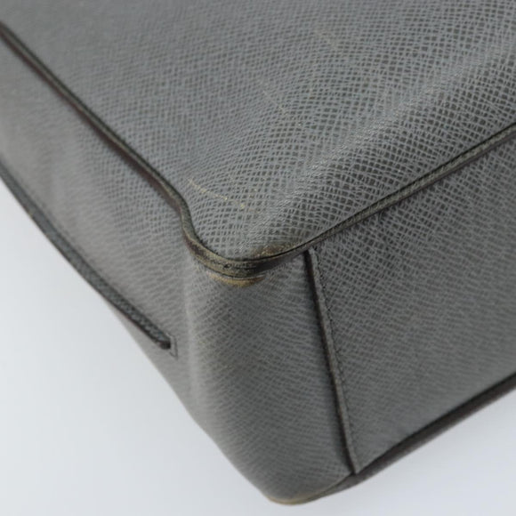 LOUIS VUITTON Taiga Roman MM Shoulder Bag Gray Gracie M32623 LV Auth 172661