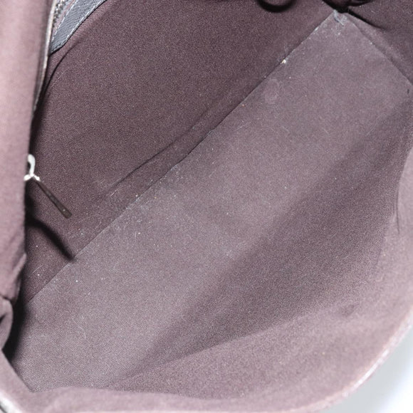 LOUIS VUITTON Taiga Roman MM Shoulder Bag Gray Gracie M32623 LV Auth 172661