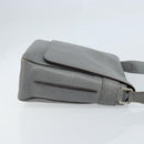 LOUIS VUITTON Taiga Roman MM Shoulder Bag Gray Gracie M32623 LV Auth 172661-3