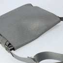 LOUIS VUITTON Taiga Roman MM Shoulder Bag Gray Gracie M32623 LV Auth 172661-6