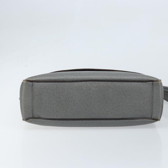 LOUIS VUITTON Taiga Roman MM Shoulder Bag Gray Gracie M32623 LV Auth 172661