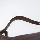 Coach Shoulder Bag Leather Brown Gold Auth 172666-8