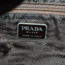 PRADA Backpack Nylon Khaki Silver Auth 172669-25
