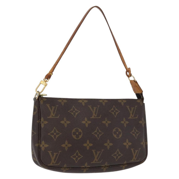 LOUIS VUITTON Monogram Pochette Accessoires Pouch M51980 LV Auth 172672