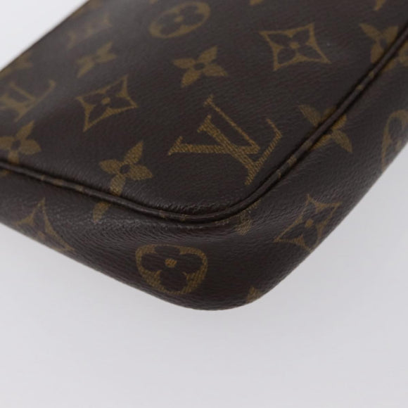 LOUIS VUITTON Monogram Pochette Accessoires Pouch M51980 LV Auth 172672