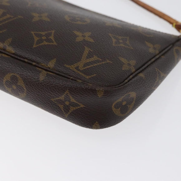 LOUIS VUITTON Monogram Pochette Accessoires Pouch M51980 LV Auth 172672