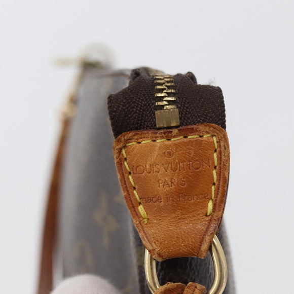 LOUIS VUITTON Monogram Pochette Accessoires Pouch M51980 LV Auth 172672