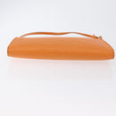 LOUIS VUITTON Epi Pochette Accessoires Pouch Orange Mandarin M5294H Auth 172673-10