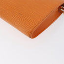 LOUIS VUITTON Epi Pochette Accessoires Pouch Orange Mandarin M5294H Auth 172673-14