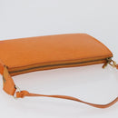 LOUIS VUITTON Epi Pochette Accessoires Pouch Orange Mandarin M5294H Auth 172673-7