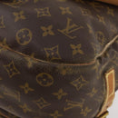 LOUIS VUITTON Monogram Saumur 35 Shoulder Bag M42254 LV Auth 172676-15