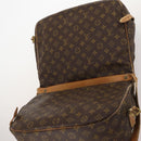 LOUIS VUITTON Monogram Saumur 35 Shoulder Bag M42254 LV Auth 172676-20