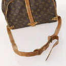 LOUIS VUITTON Monogram Saumur 35 Shoulder Bag M42254 LV Auth 172676-7