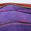 LOUIS VUITTON Monogram Vernis Houston Hand Bag Purple Viole M91093 Auth 172677-10