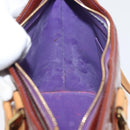 LOUIS VUITTON Monogram Vernis Houston Hand Bag Purple Viole M91093 Auth 172677-19