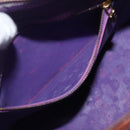 LOUIS VUITTON Monogram Vernis Houston Hand Bag Purple Viole M91093 Auth 172677-22