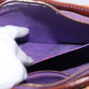LOUIS VUITTON Monogram Vernis Houston Hand Bag Purple Viole M91093 Auth 172677-23
