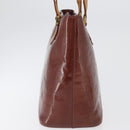 LOUIS VUITTON Monogram Vernis Houston Hand Bag Purple Viole M91093 Auth 172677-4