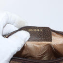 GUCCI GG Supreme Web Sherry Line Bag PVC Beige Gold 001 3654 5 Auth 172680-12