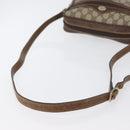 GUCCI GG Supreme Web Sherry Line Bag PVC Beige Gold 001 3654 5 Auth 172680-7