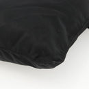 PRADA Shoulder Bag Nylon Black Silver Auth 172683-9