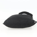 PRADA Shoulder Bag Nylon Black Silver Auth 172683-5