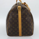 LOUIS VUITTON Monogram Keepall Bandouliere 55 Boston Bag M41414 LV Auth 172687-3