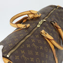 LOUIS VUITTON Monogram Keepall Bandouliere 55 Boston Bag M41414 LV Auth 172687-6