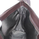 GUCCI GG Canvas Shoulder Bag PVC Beige Silver 110054 Auth 172689-19