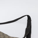 GUCCI GG Canvas Shoulder Bag PVC Beige Silver 110054 Auth 172689-8