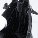 Christian Dior Tote Bag Nylon Black Silver Auth 172694-19