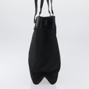Christian Dior Tote Bag Nylon Black Silver Auth 172694-4